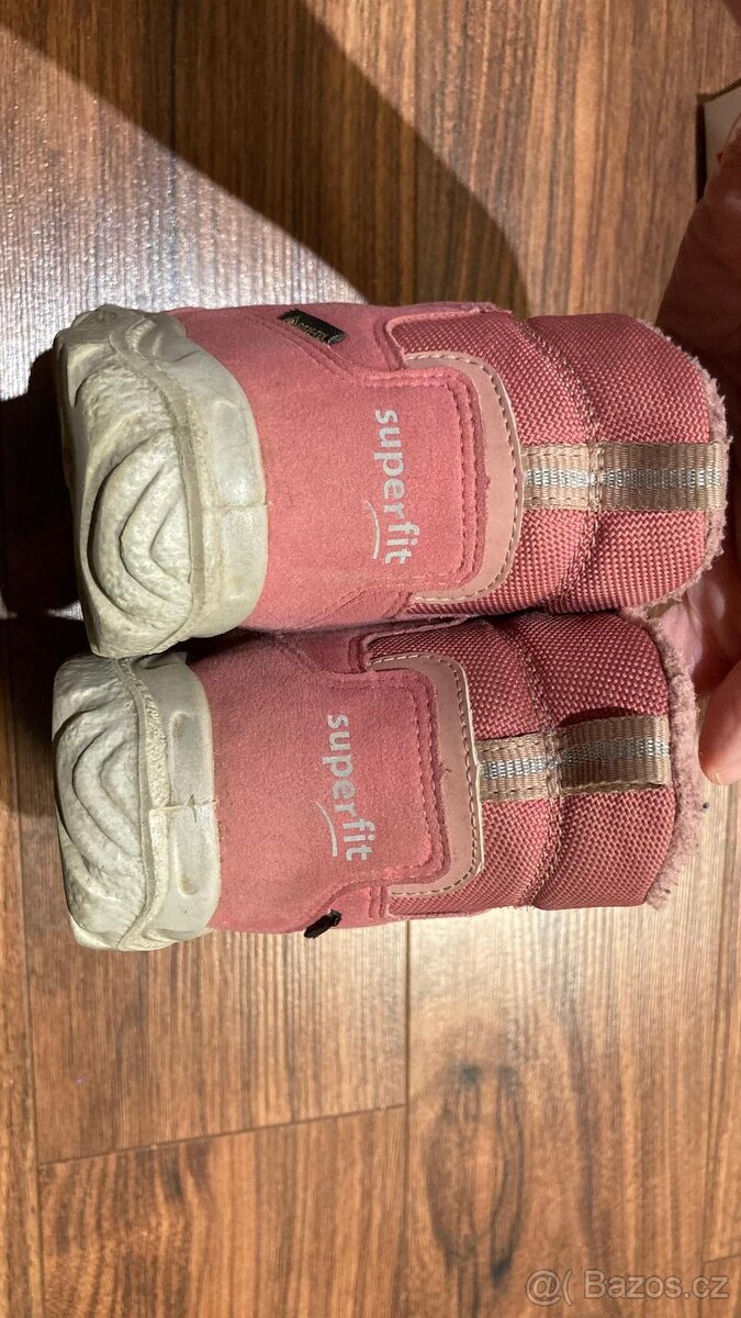 Zimní boty Superfit vel.23 HUSKY1 pink/rosa - 6