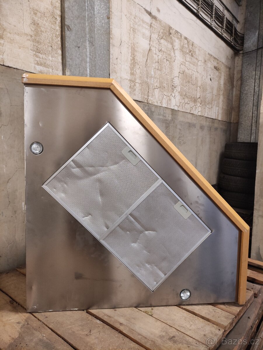 Nerezový digestoř rohový 100x54cm - 6