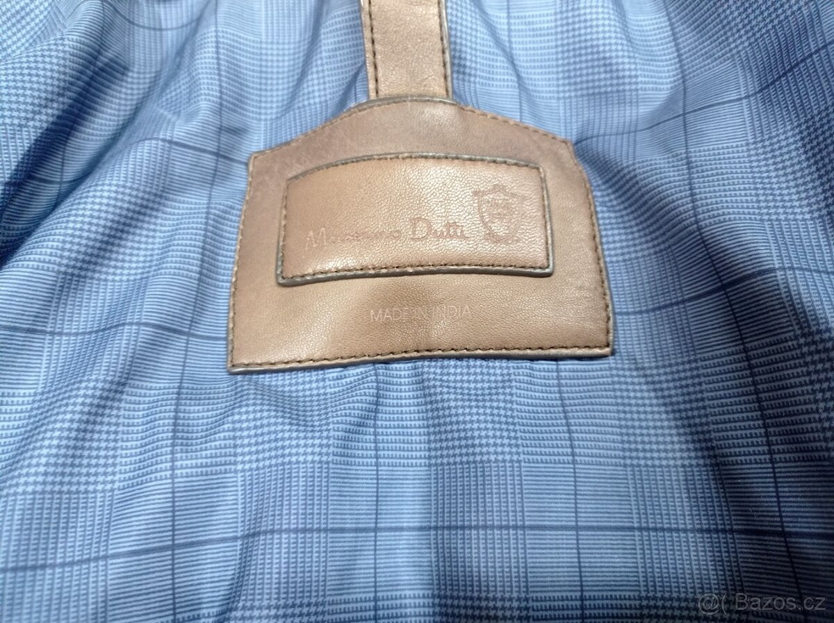 Kožená bunda Massimo Dutti - XL - jako nová - 6