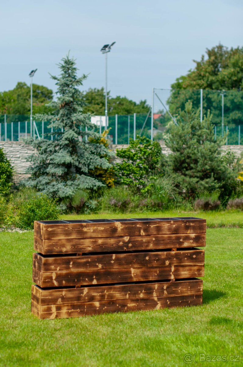 dřevěný truhlík 180 cm - VÝPRODEJ - 6