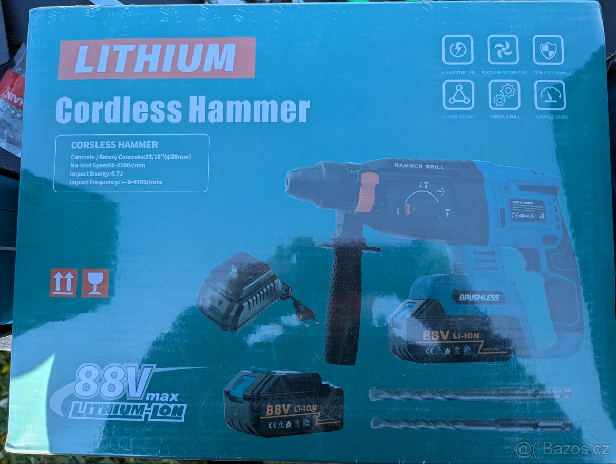 Aku vrtací kladivo - 6