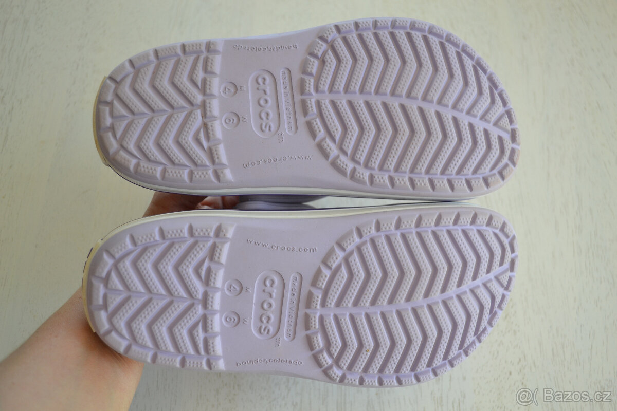 Crocs pantofle, nazouváky top stav - vel.M 4/ W 6 - 6