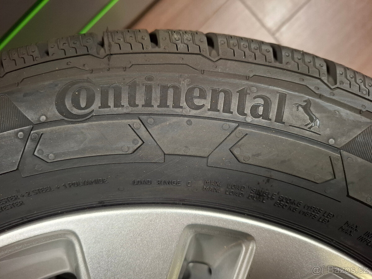Nová zimní sada orig. Opel Vivaro 215/60 R17 C Continental - 6