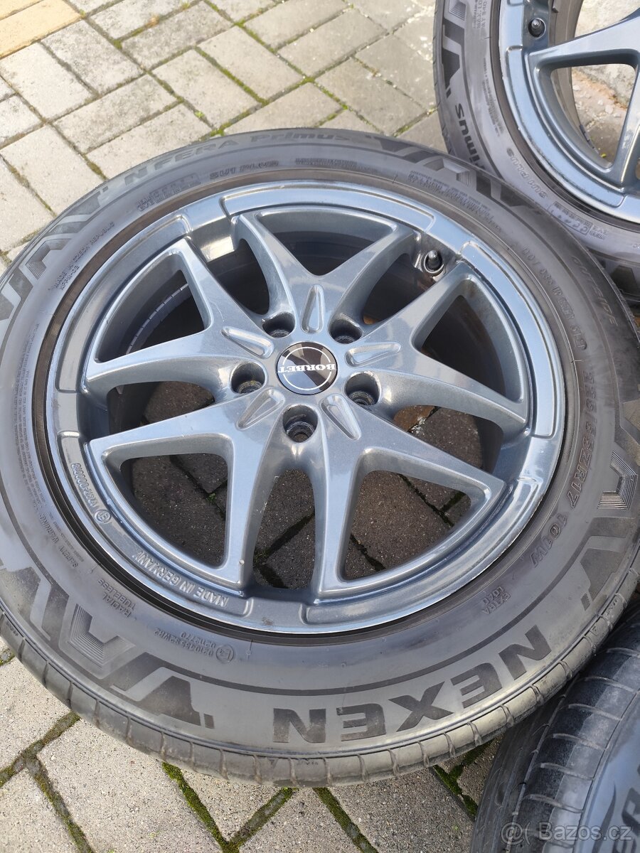 ALU 5x112 r17 BORBET + PNEU - 6