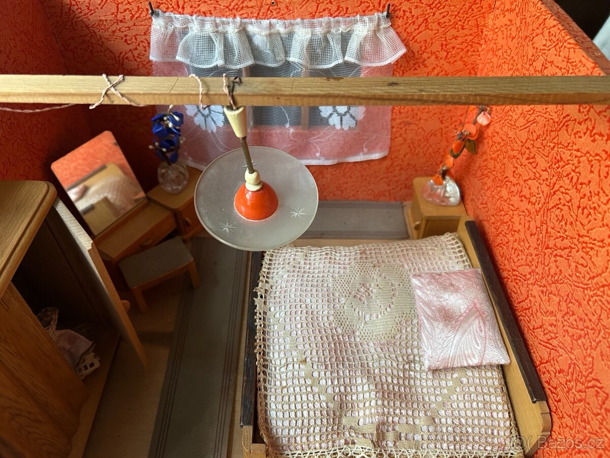 Prodám pokojíček pro panenky - kuchyňka a ložnice - 6