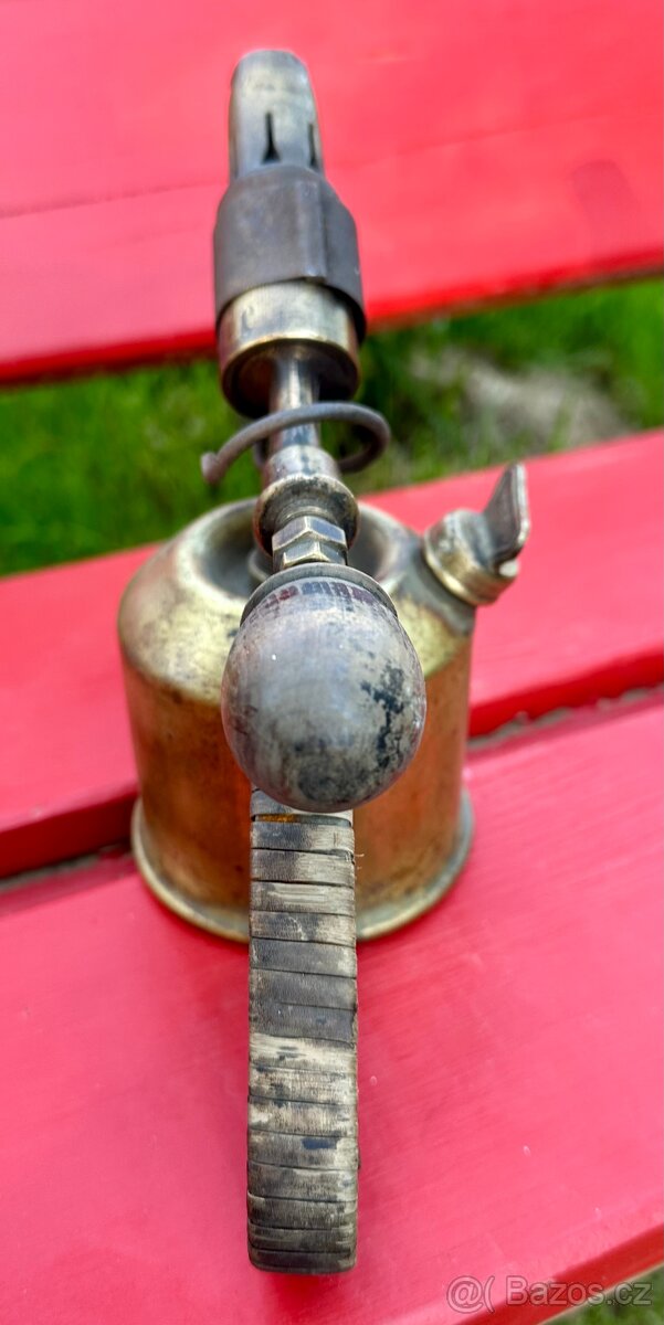 Stará letovací let lampa opalovací PERFEKTNÍ STAV - 6