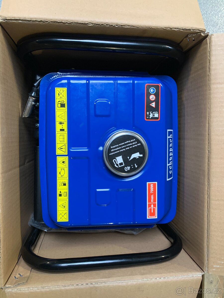 Scheppach SG 1000 - elektrocentrála 700 W - 6