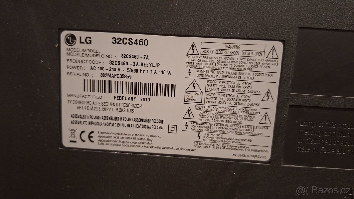 LG LED TV 32CS460 (82 cm) - Plně funkční, skvělá cena - 6