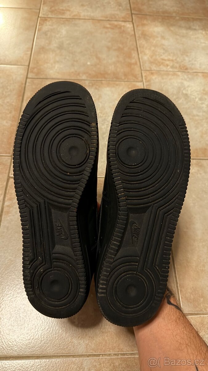 Supreme Nike Air Force 1 - Černé (vel. 44) - 6