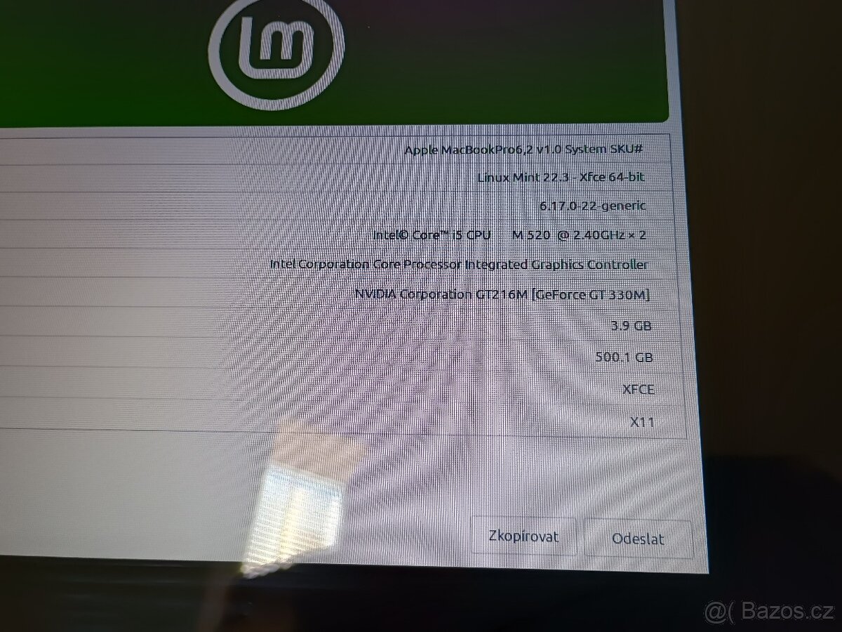 Macbook Pro 2010 - 6