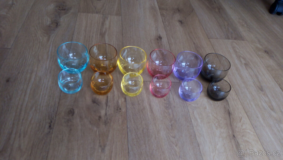 Moser barevný set Culbuto - 12 kusů - 6