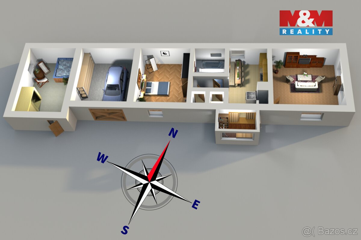 Prodej chalupy, 92 m², Jindice, pozemek 3026 m² - 6