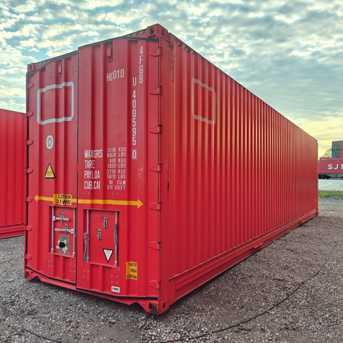Nové lodní kontejnery HC'40 atyp 3.25m vysoké - 6