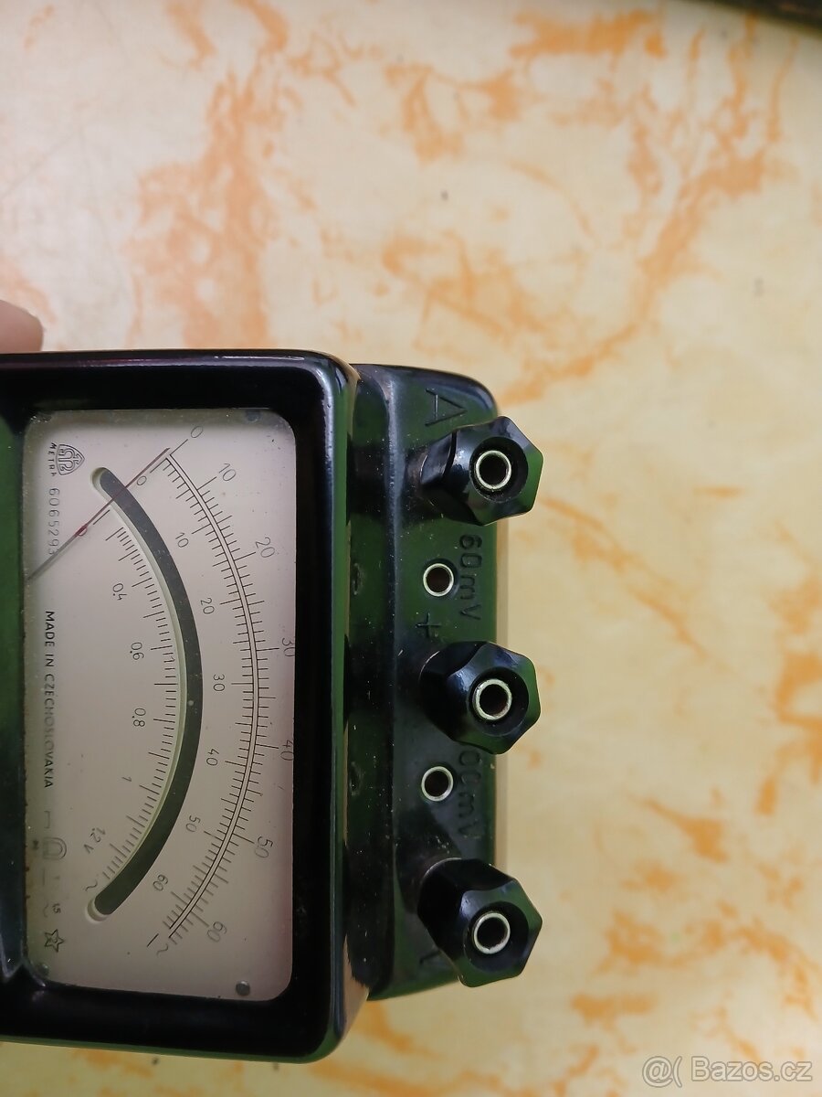 voltmetr ampermetr metra DU 5 - 6