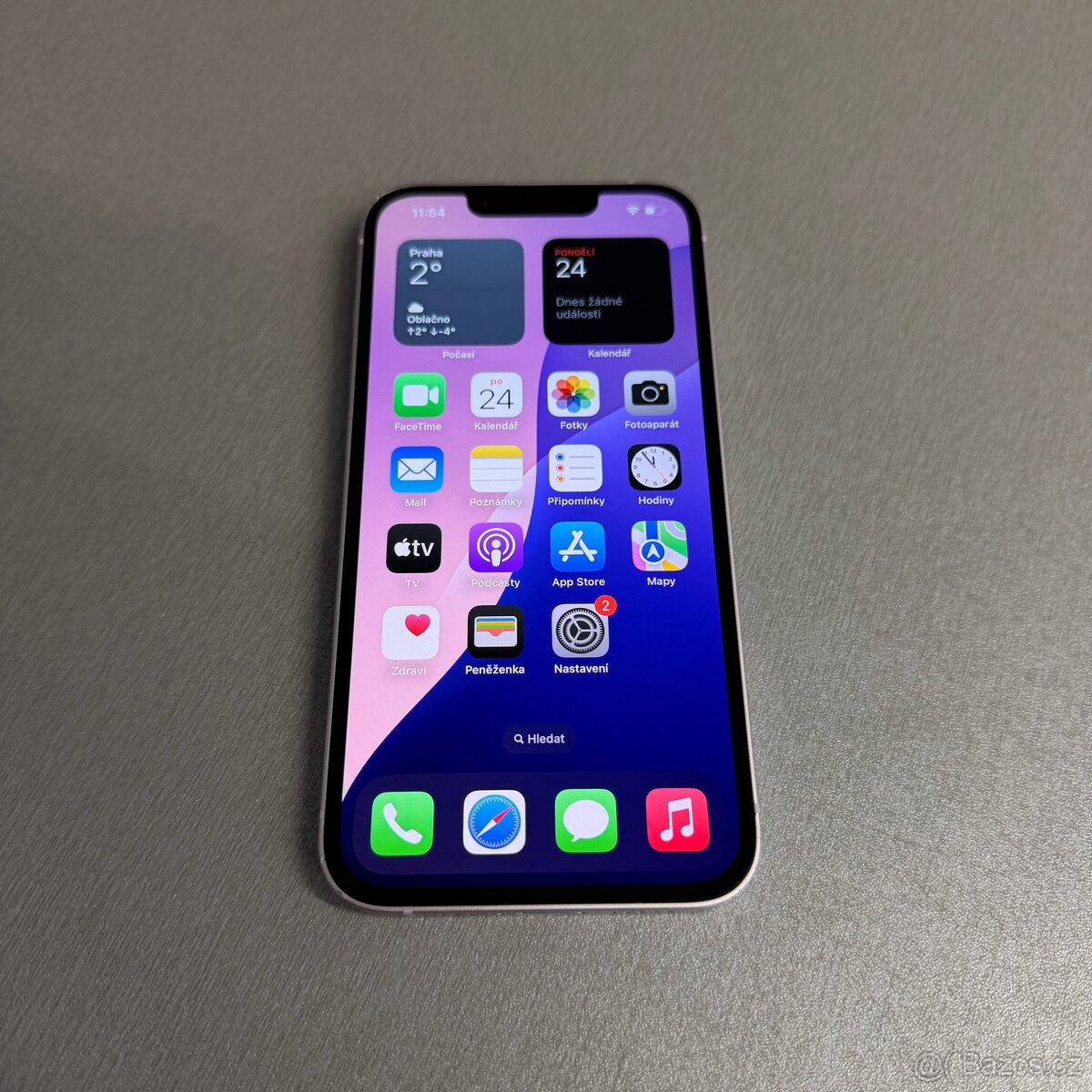 iPhone 14 256GB fialový, pěkný stav, 12 měsíců záruka - 6
