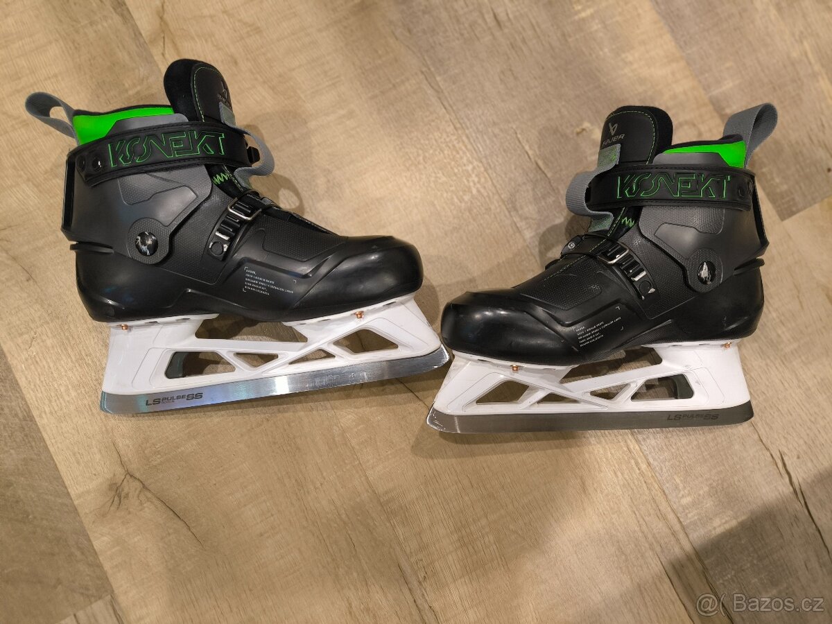 Gólmanské brusle Bauer Konekt (přeskáče) vel.7 - 6