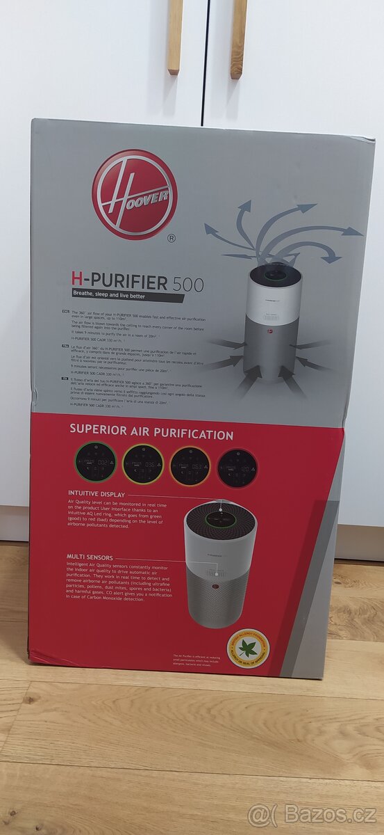 NOVÁ ČISTIČKA VZDUCHU HOOVER H-PURIFIER 500 – NEROZBALENÁ - 6