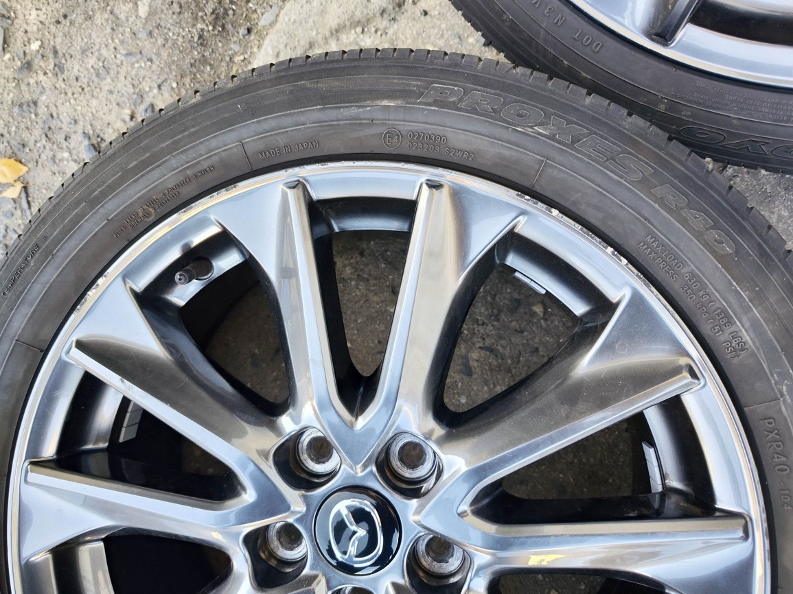 18"letní alu sada 5x114 origo Mazda CX3 5 CX7 215/50 - 6