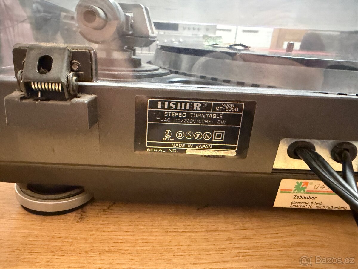 Gramofon Fisher MT-6350 - 6