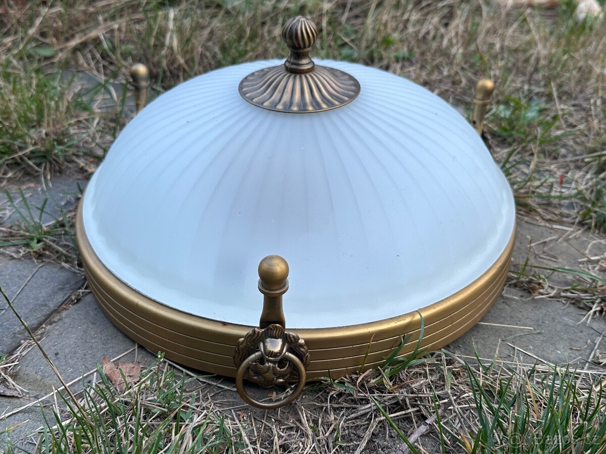 Krásně zdobený lustr a stropnice - 6