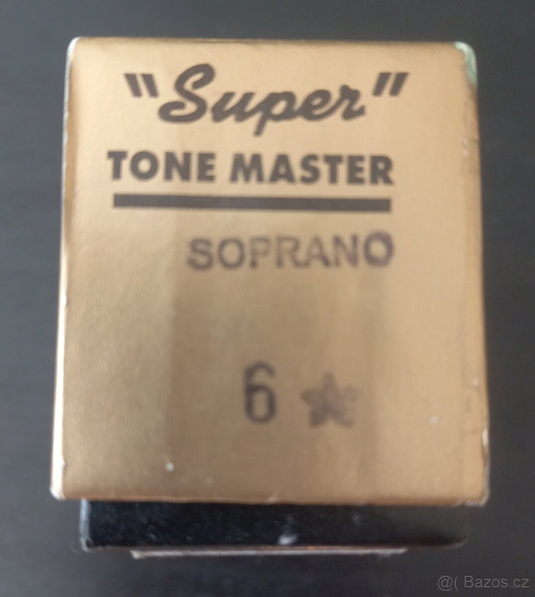 Otto Link 6 (s hvězdou) Metal - sopran sax hubička - 6