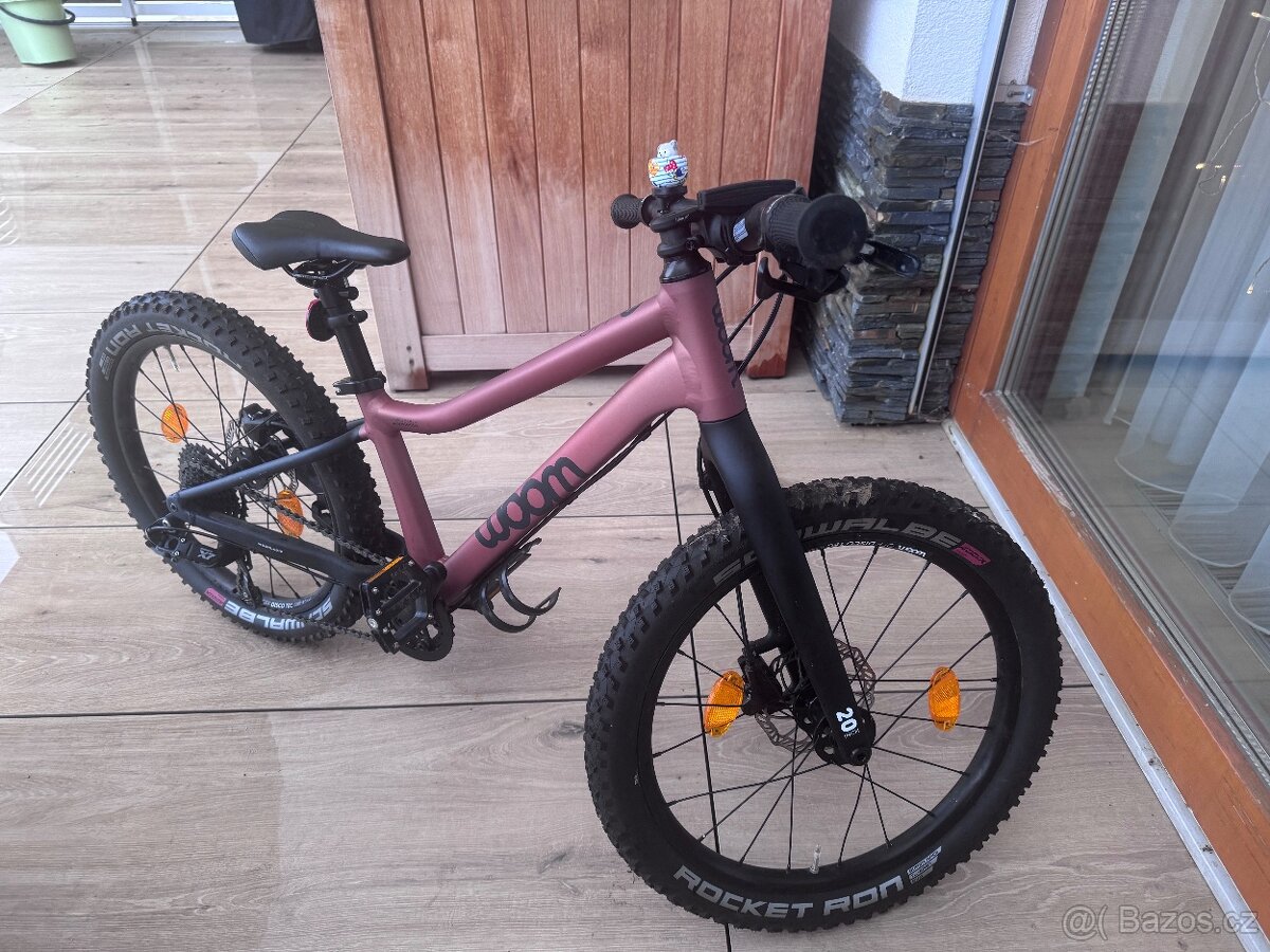 Dětské horské kolo 20" WOOM 4 OFF - Copper - 6
