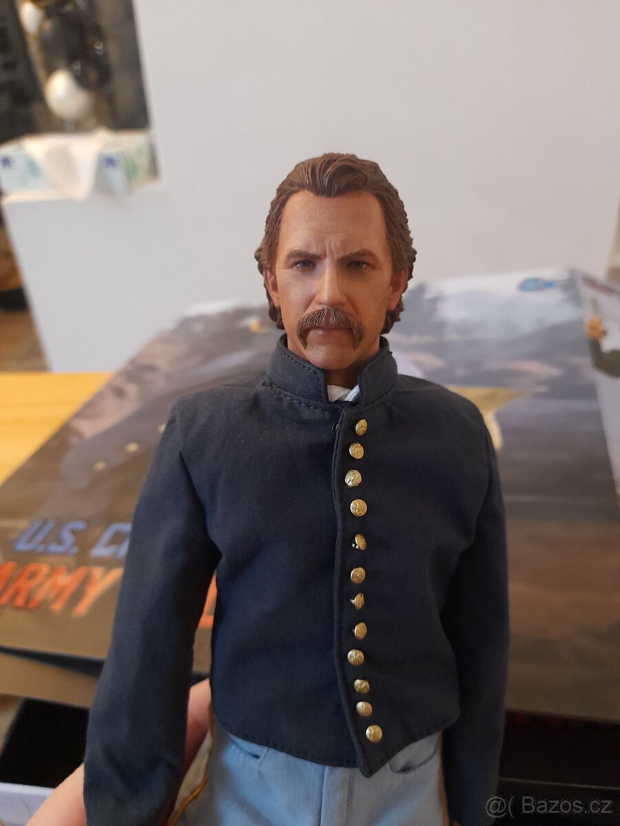 1/6 Kevin Costner. Tanec s vlky. Figurka.Kůň. DID.DRAGON - 6