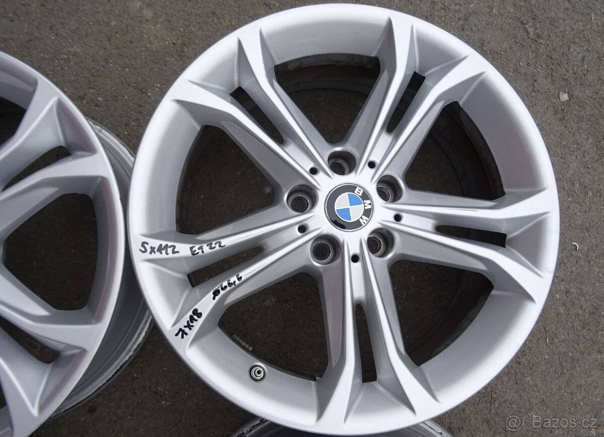 Alu disky origo BMW, 18", 5x112, ET 22 ,šíře 7J - 6