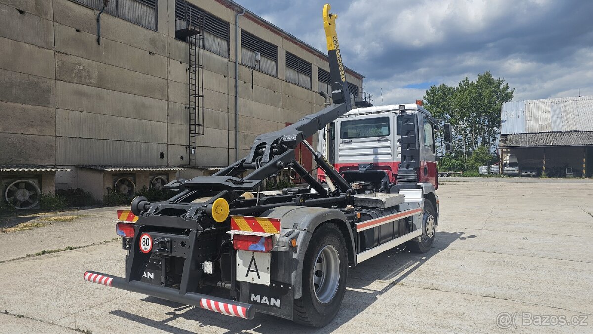 MAN TGM 18.340 Hákový nosič kontejnerů PALFINGER - 6