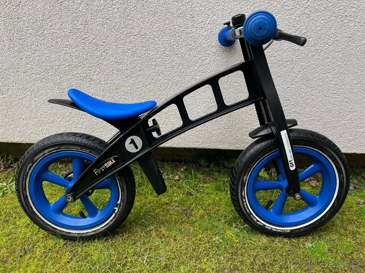 Dětské odrážedlo FirstBike limited modré - 6