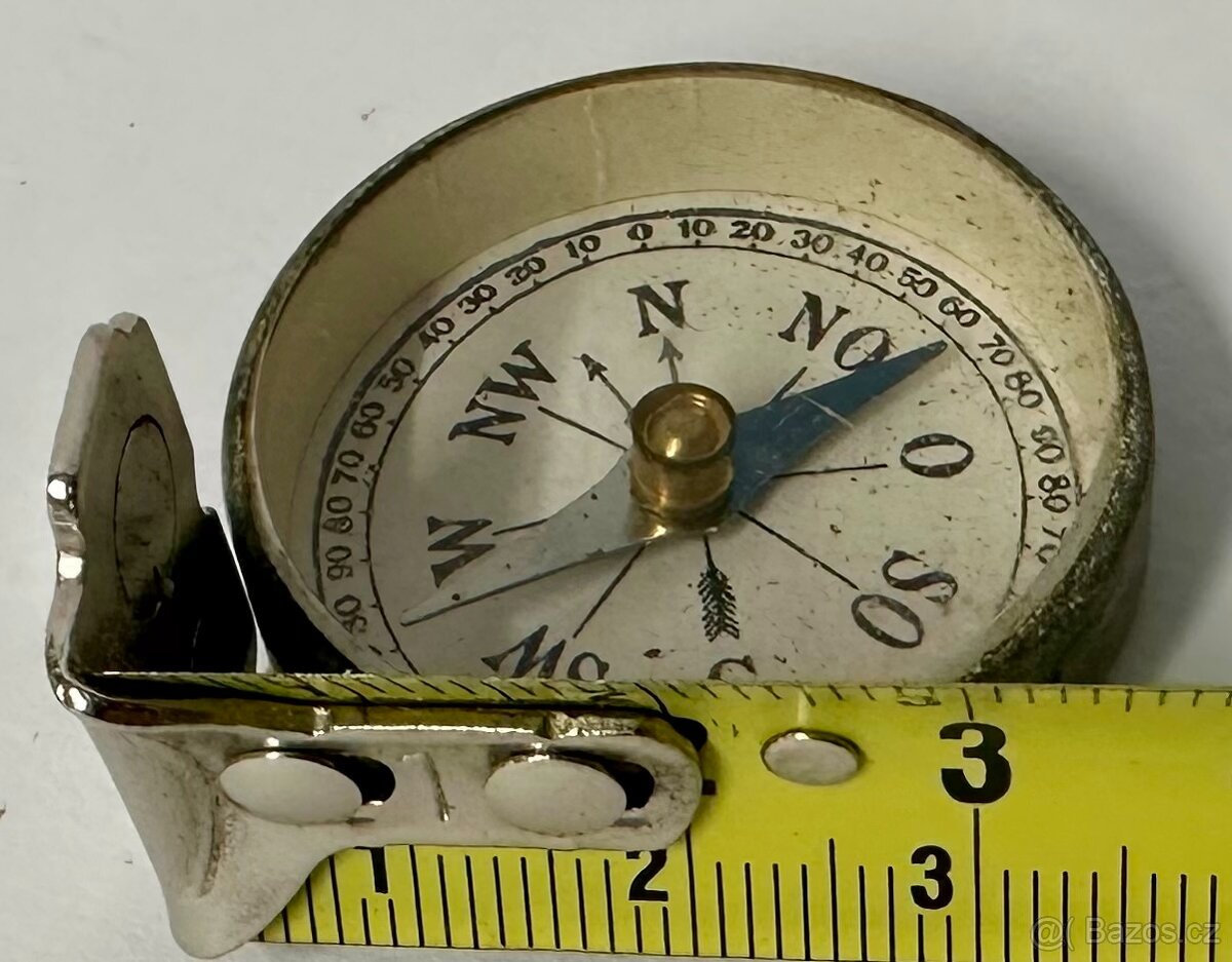 Starožitný malý kompas AL - 6