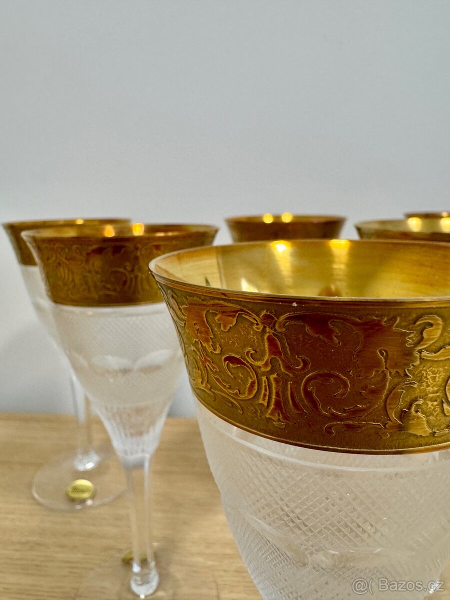 Luxusní skleničky Moser Splendid 120 ml, sada - 6