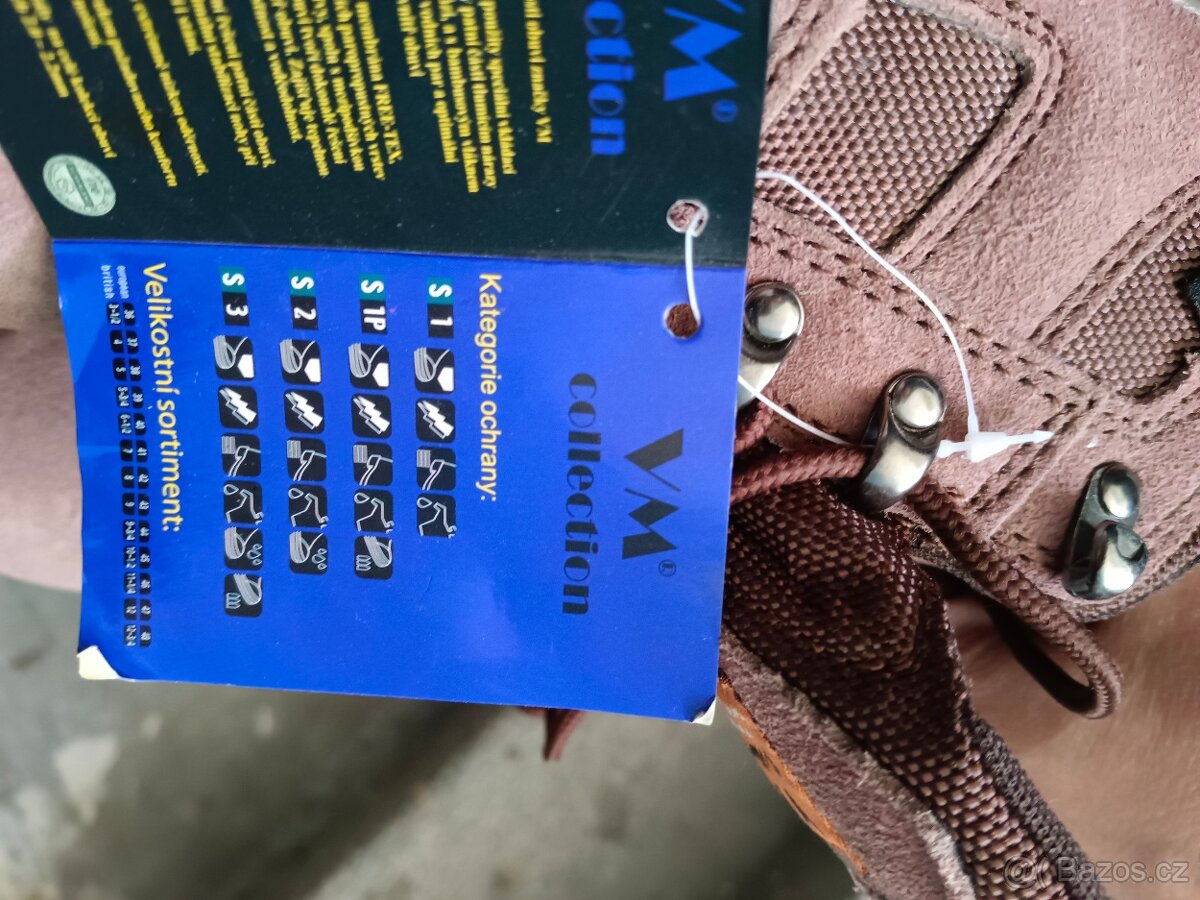 Pracovní kotnikové boty vel.45 - 6