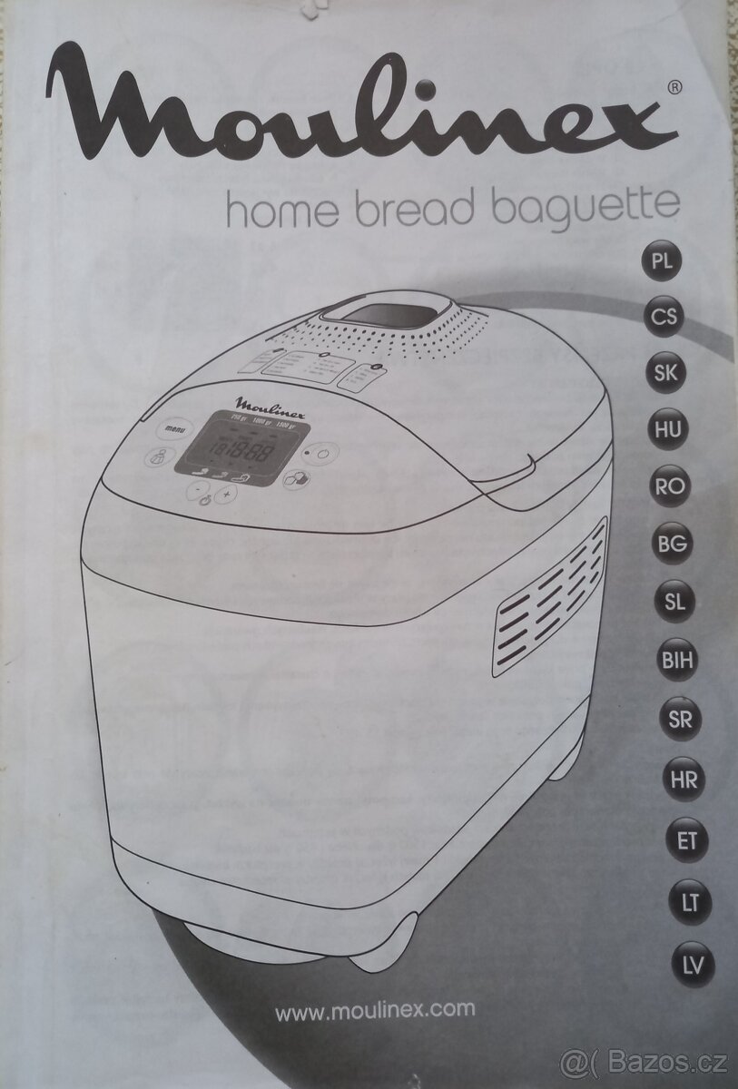 Moulinex domácí pekárna - 6