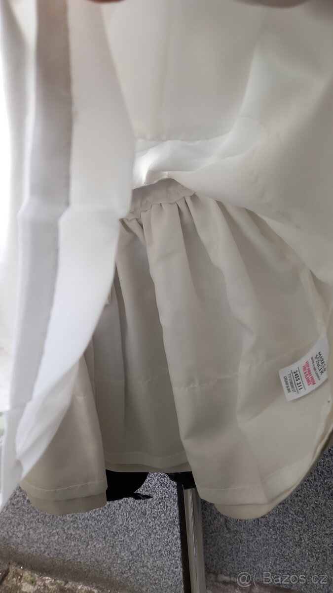 Perleťové šatičky Marks&Spencer vel 6-9m - 6