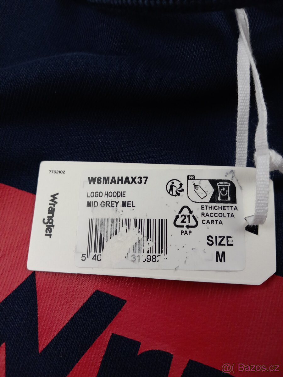 Wrangler mikina navymodrá - nová - nepoužitá - 6