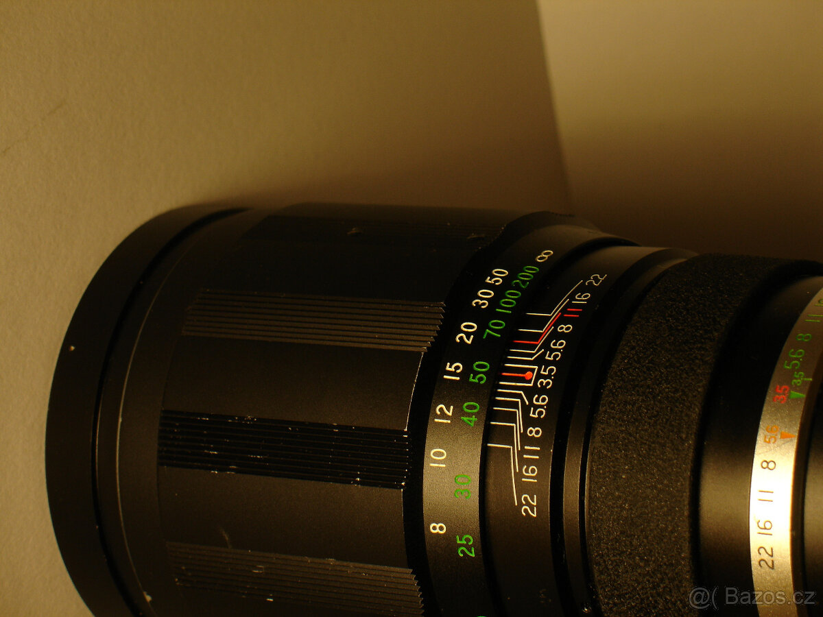 Objektiv Soligor Tele-Auto 200mm f3,5 MIR - 6