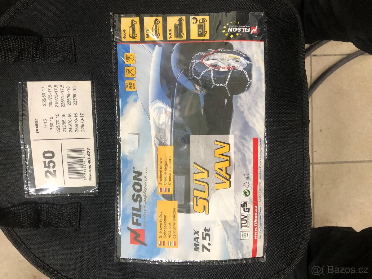 Sněhové řetězy SUV, VAN, 4x4 - NOVÉ - 6