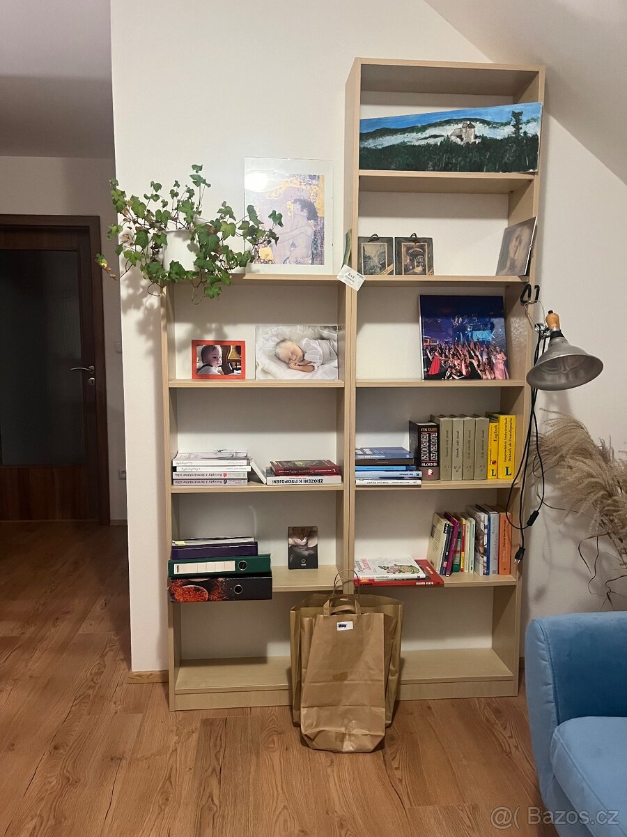 Regály + stůl - 6