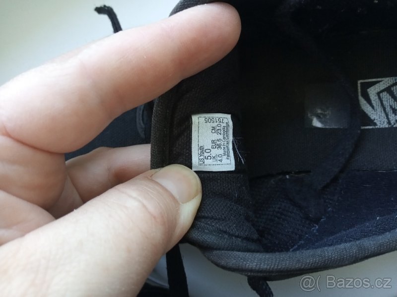 vans tenisky velikost EU 36,5 - 6