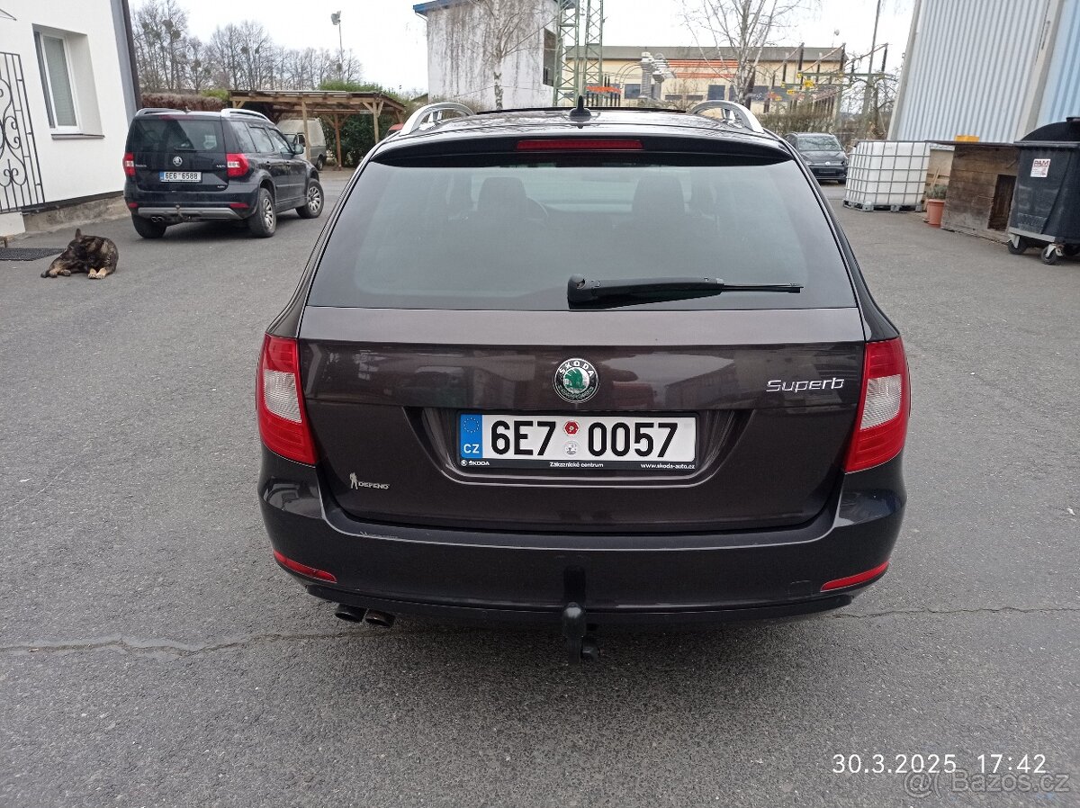Škoda Superb 2 combi 2.0TDi,125kW,DSG,Xenony,Webasto, Alcan - 6