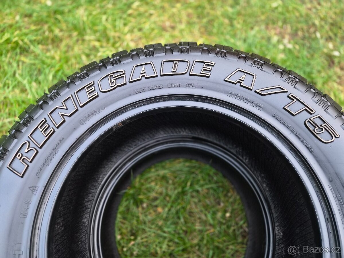 2x A/T (zimní) pneu Radar Renegade A/T5 - 265/65 R18 - 95% - 6