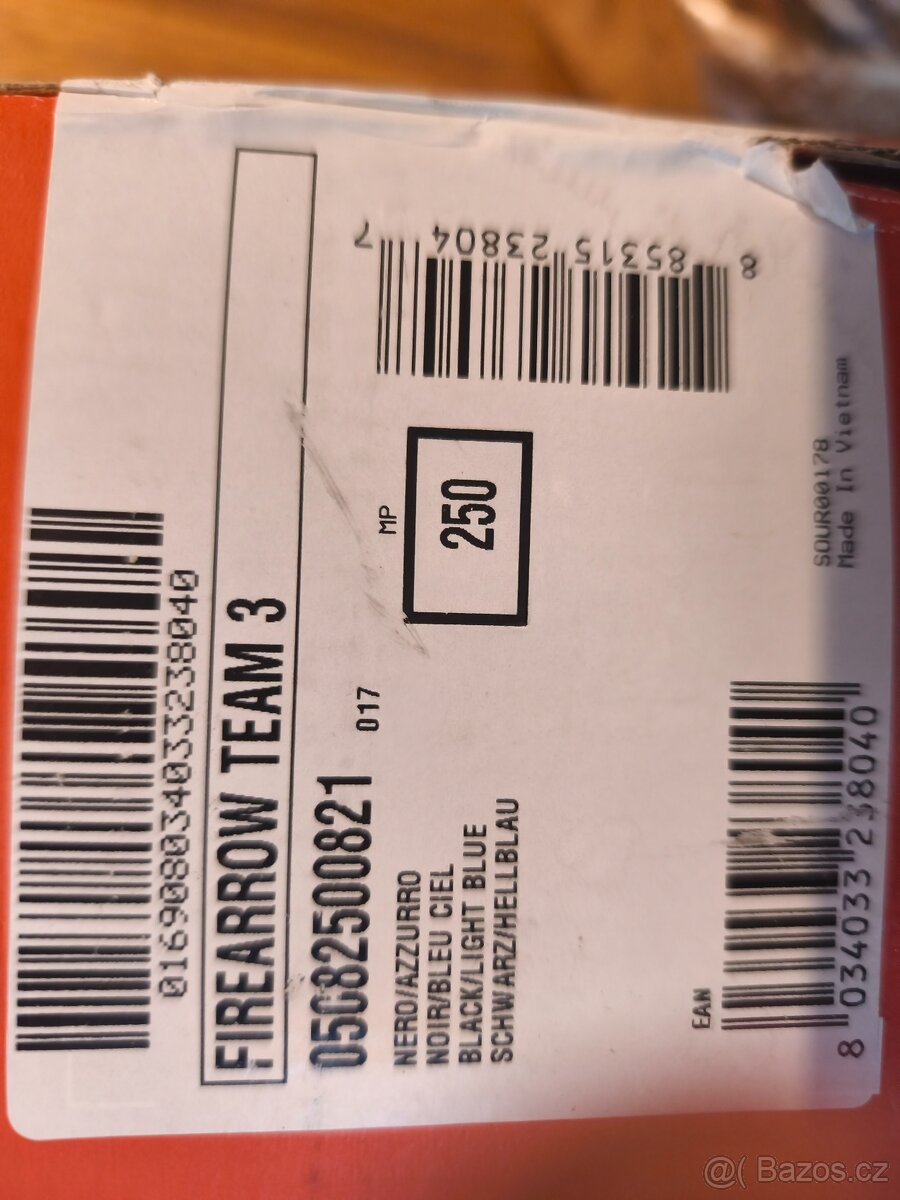 Prodám dětské lyže a boty NORDICA TEAM J RACE 130 cm R 10 m - 6