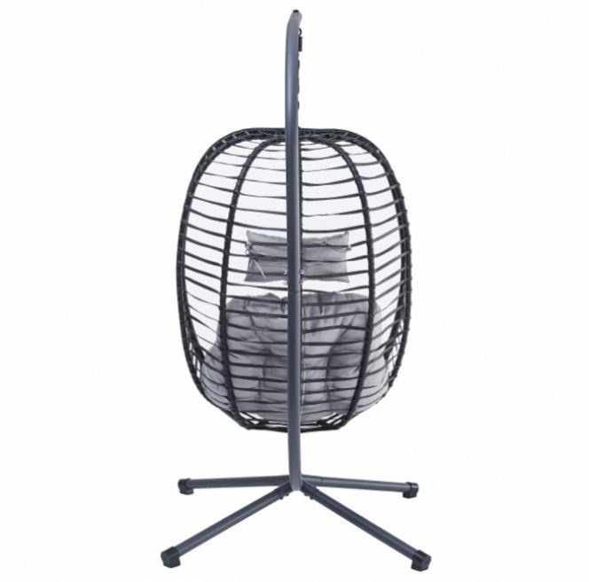 Šedá houpačka závěsné křeslo 69 - 6