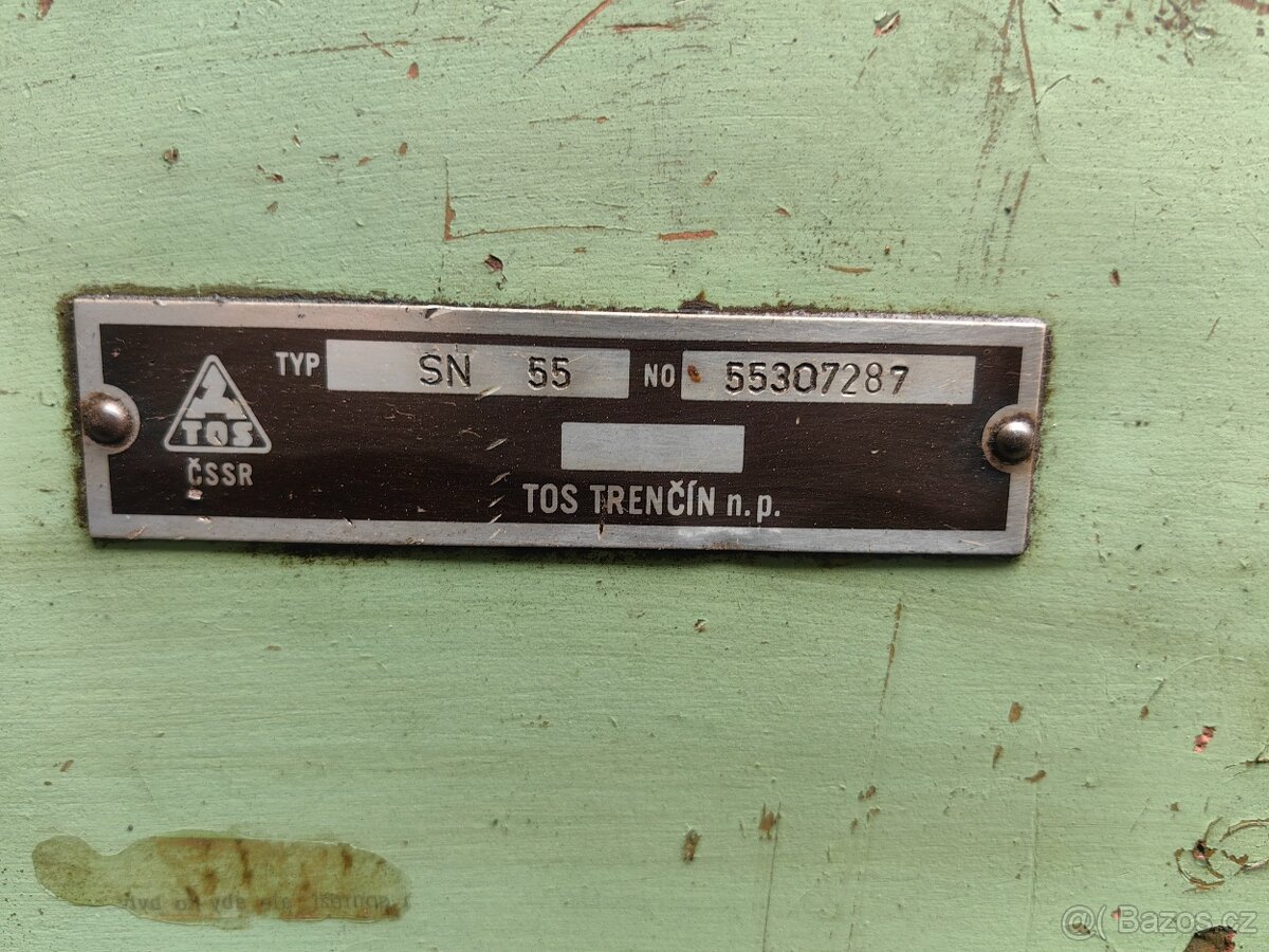Soustruh hotový TOS SN 55 3000mm - 6