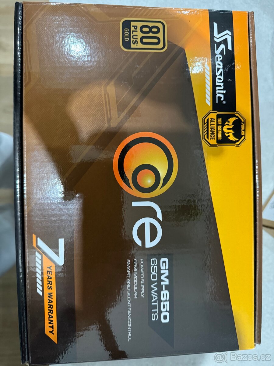 Zdroj Seasonic Core GM 650 Gold - 6