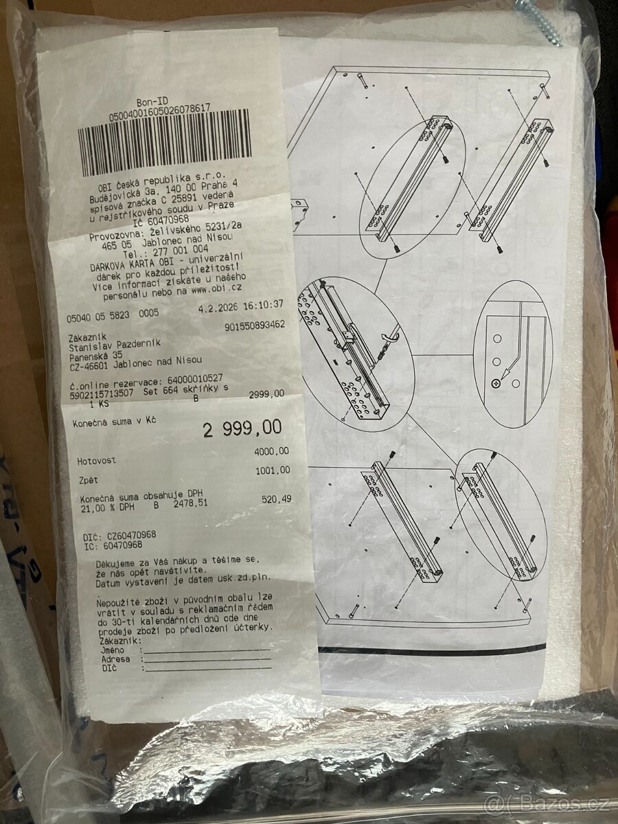 Umyvadlová skříňka Cersanit - 6