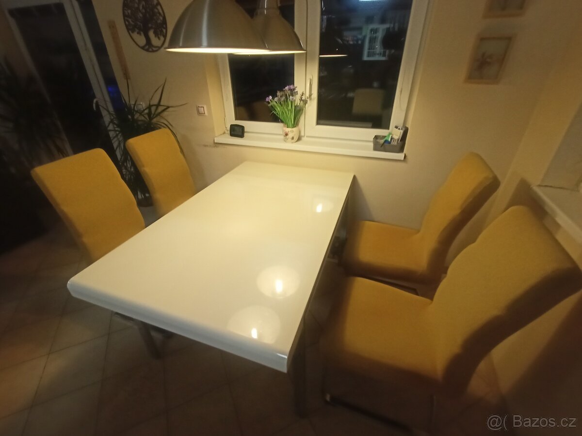 kuchyňský stůl a židle - kompletní set - [ - 6