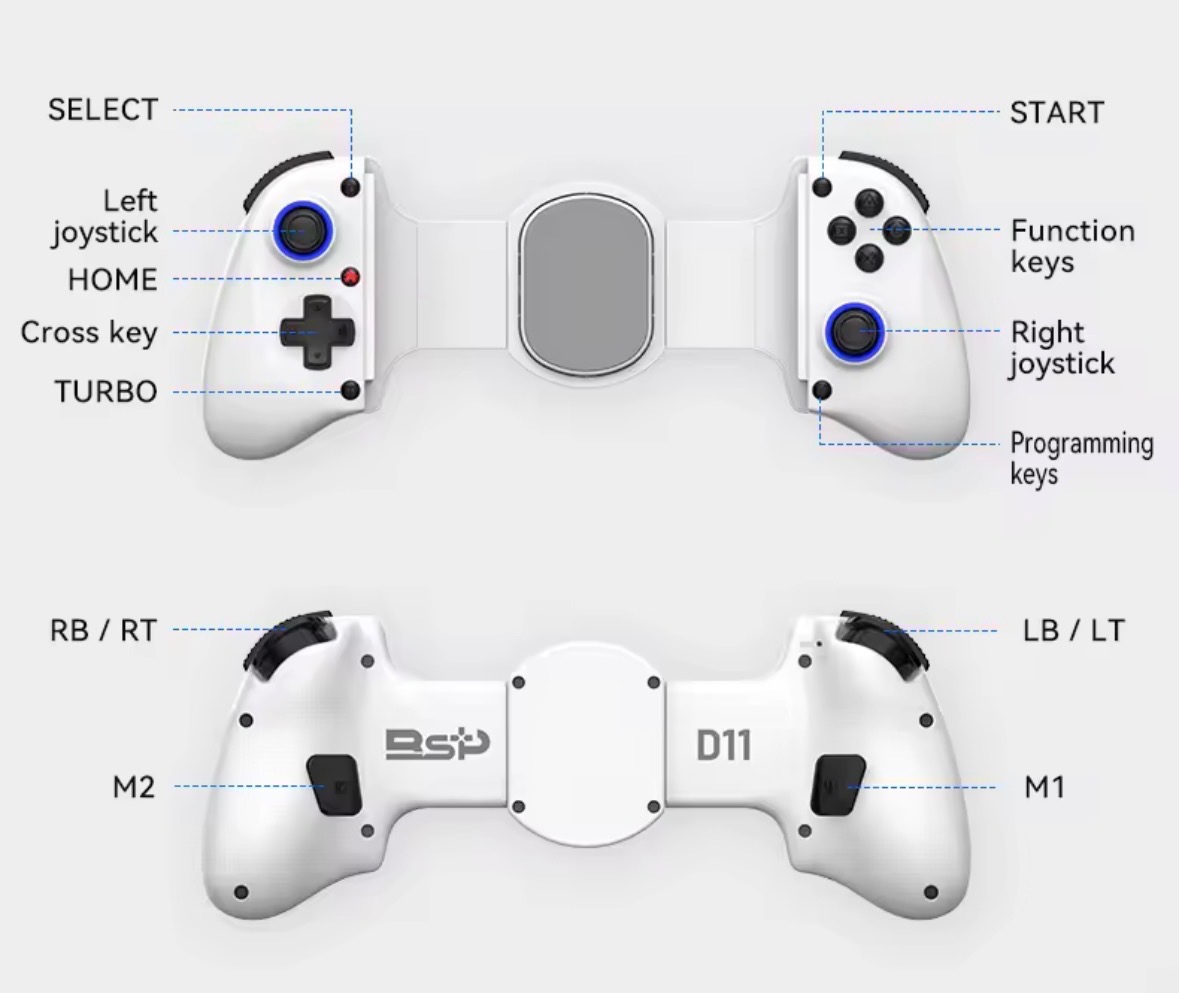 gamepad BSP-D11 pro telefon/tablet - 6