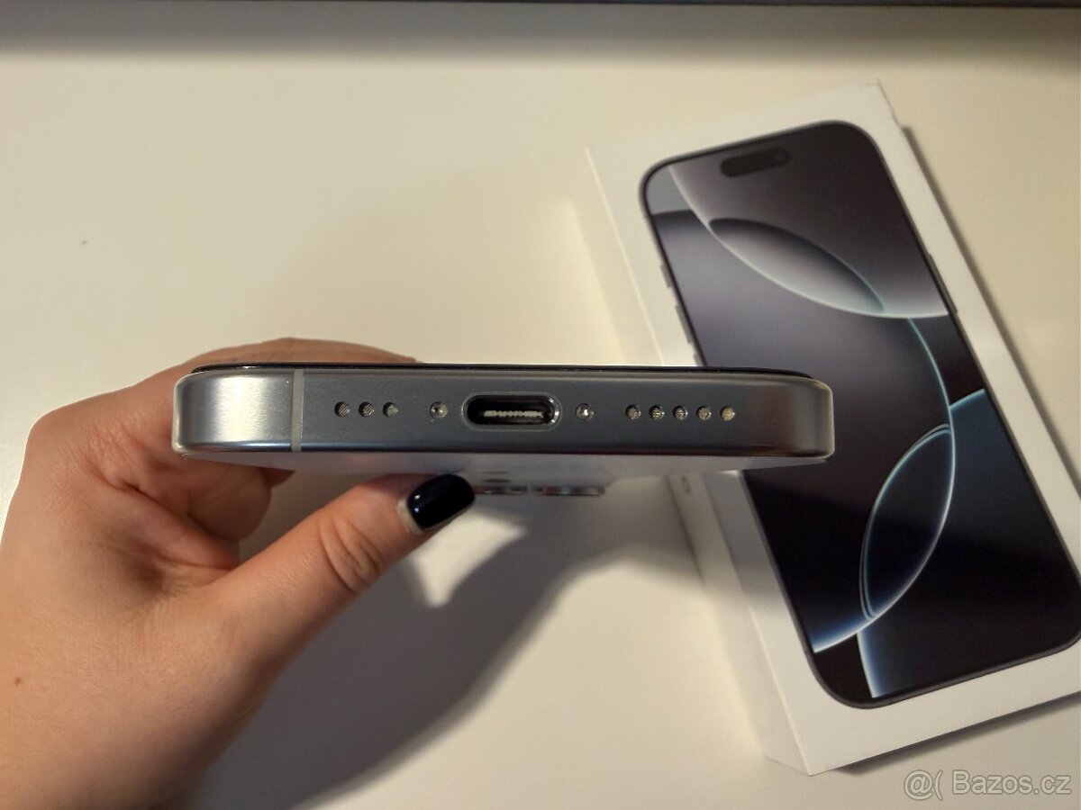 2️⃣ iPhone 16 Pro 128 GB – bílý – ODPOČET DPH – záruka - 6